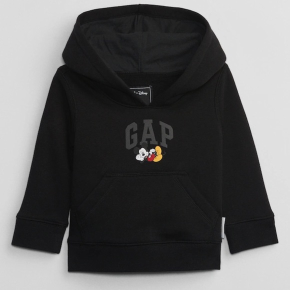 GAP Other - GAPKids X Disney Mickey Mouse Logo Hoodie Size 5